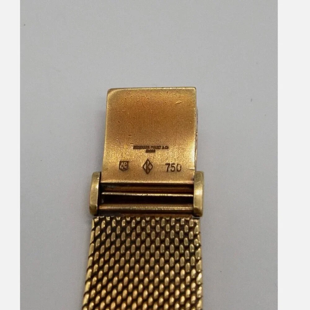 Vintage Audemars Piguet Mens 18k Yellow Gold Dress Watch